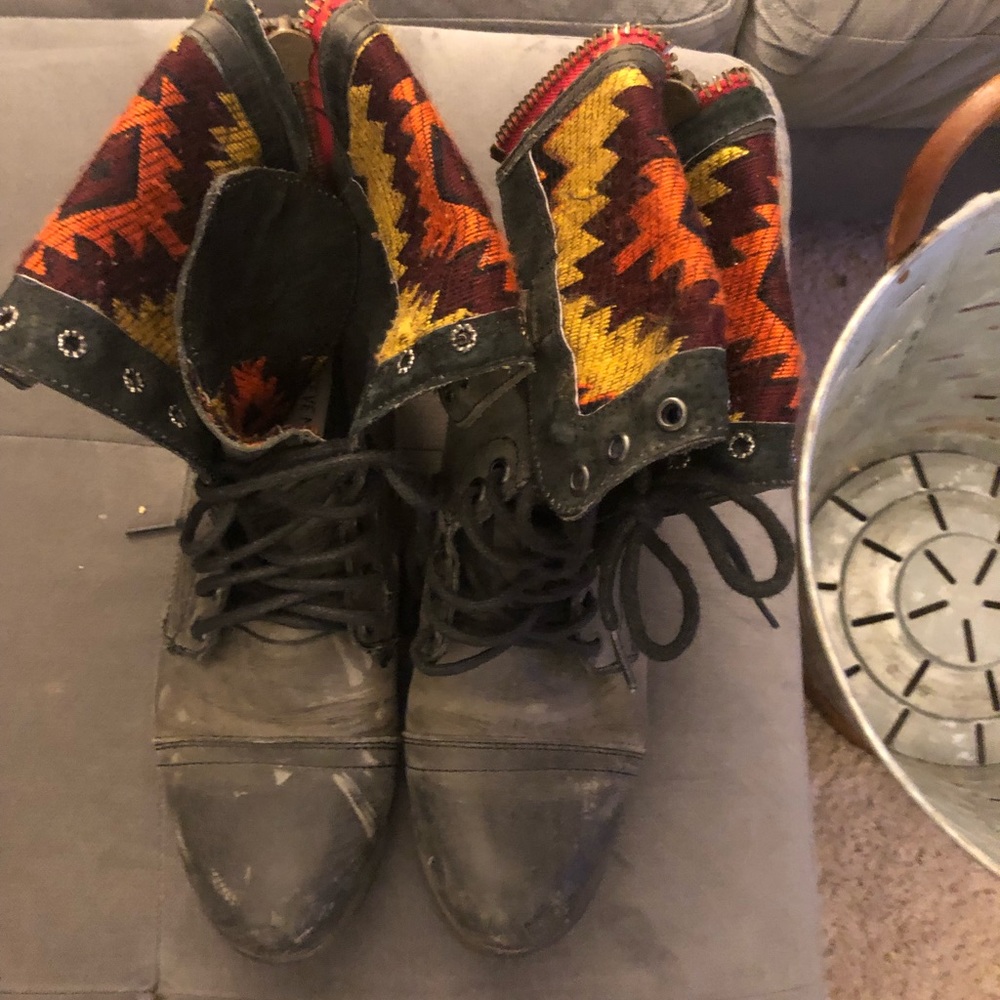 Steven Madden Combat Boots